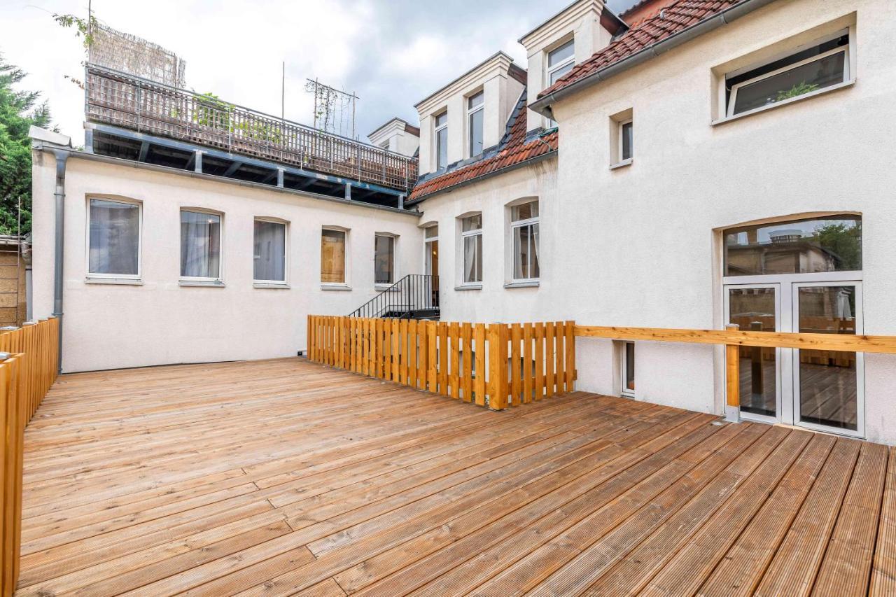 Grosser Terrassentraum In Klein Venedig Lipcse Kültér fotó